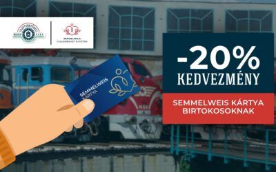 20% kedvezmény Semmelweis kártyával!